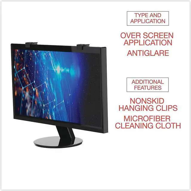 Alt view image 13 of 13 - Innovera Protective Antiglare LCD Monitor Filter Monitor Filter