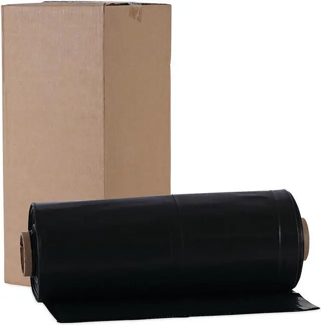 Alt view image 8 of 8 - Boardwalk Industrial Drum Liners Rolls 60 gal 2.7 mil 38 x 63 Black 1 Roll of 50 Bags D38634BN