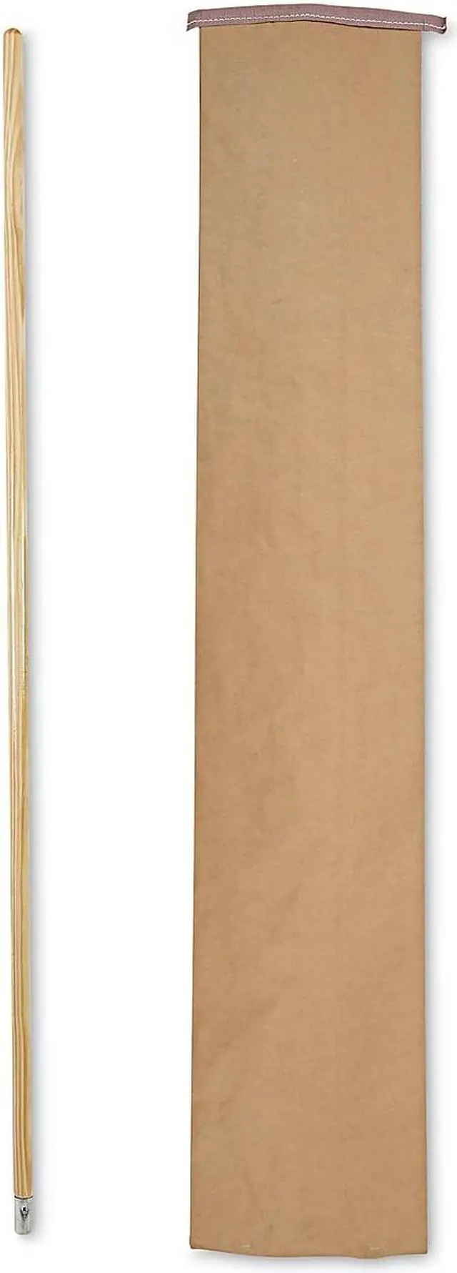 Alt view image 10 of 10 - Boardwalk Lie-Flat Screw-In Mop Handle Lacquered Wood 1 1/8" dia. x 60"L Natural 834