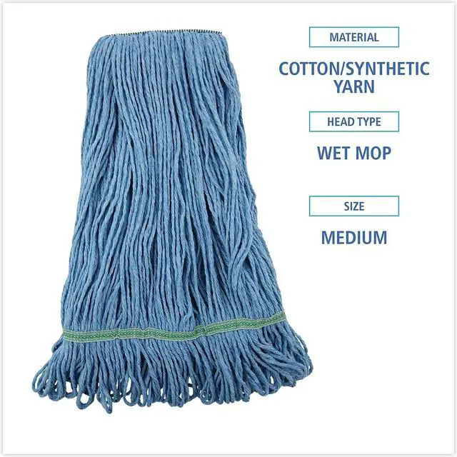 Alt view image 17 of 20 - Boardwalk Cut-End Dust Mop Kit 36 x 5 60" Wood Handle Natural M365C
