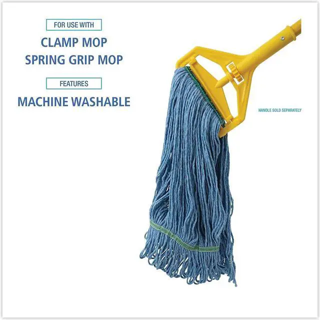 Alt view image 18 of 20 - Boardwalk Cut-End Dust Mop Kit 36 x 5 60" Wood Handle Natural M365C