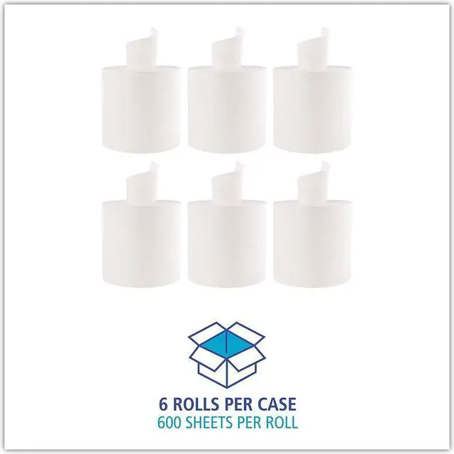 Alt view image 8 of 11 - Boardwalk 410322 Center-Pull Roll Towels - 10 in.