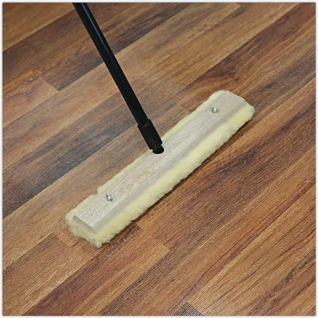 Alt view image 18 of 19 - Boardwalk Fiberglass Broom Handle Nylon Plastic Threaded End 1" Dia. x 60" Long