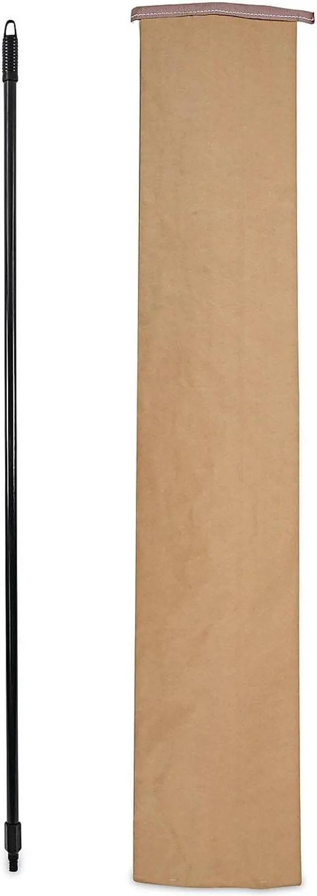 Alt view image 19 of 19 - Boardwalk Fiberglass Broom Handle Nylon Plastic Threaded End 1" Dia. x 60" Long