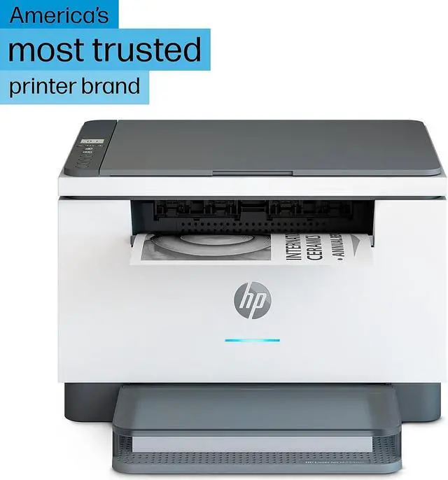 Alt view image 9 of 20 - HP LaserJet MFP M234dw Laser Printer, Black And White Mobile Print, Copy, Scan