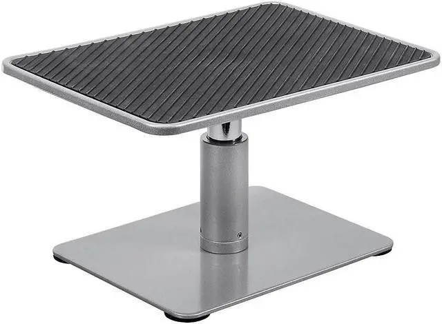 Alt view image 10 of 12 - Monoprice Universal Monitor Riser Stand - Silver Perfect For Raising Your Monitor About 4.7 to 6.7 Inches - Workstream Collection