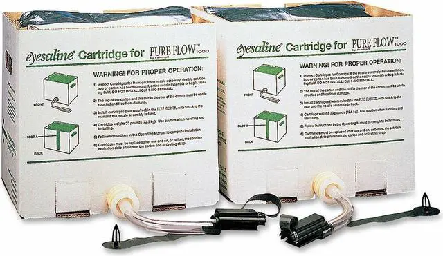 Alt view image 3 of 6 - Sperian Emergency Eyewash 203-32-001050-0000 Pure Flow 1000 Refill Cartridges