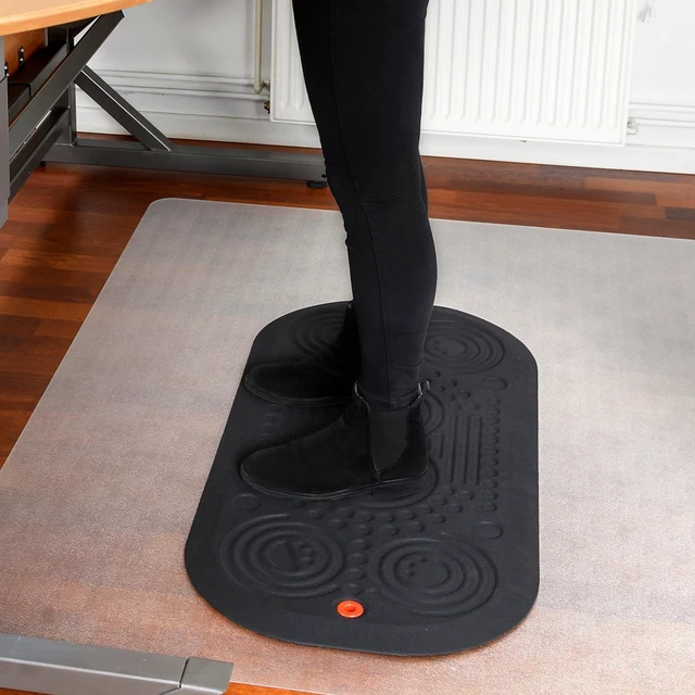 Alt view image 7 of 20 - Floortex FCA32039XBM Chair Mat, AFS-TEX, 39" x 20"