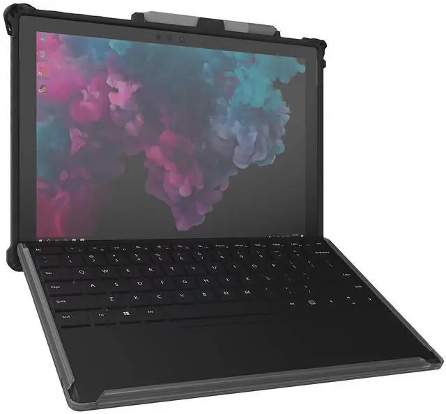 Alt view image 4 of 8 - The Joy Factory aXtion Edge MP Rugged Carrying Case Microsoft Surface Pro 7+, Surface Pro 7, Surface Pro 6, Surface Pro (5th Gen) Tablet - Drop Proof, Anti-slip, Shock Proof  CWM310MP