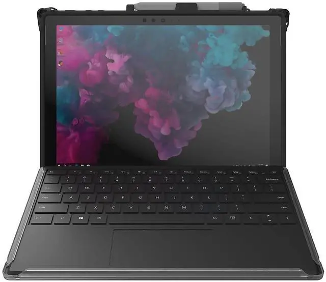 Alt view image 2 of 8 - The Joy Factory aXtion Edge MP Rugged Carrying Case Microsoft Surface Pro 7+, Surface Pro 7, Surface Pro 6, Surface Pro (5th Gen) Tablet - Drop Proof, Anti-slip, Shock Proof  CWM310MP
