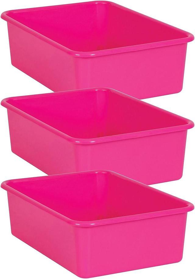 Teacher Created Resources Plastic Storage Bin Large 16.25 X 11.5