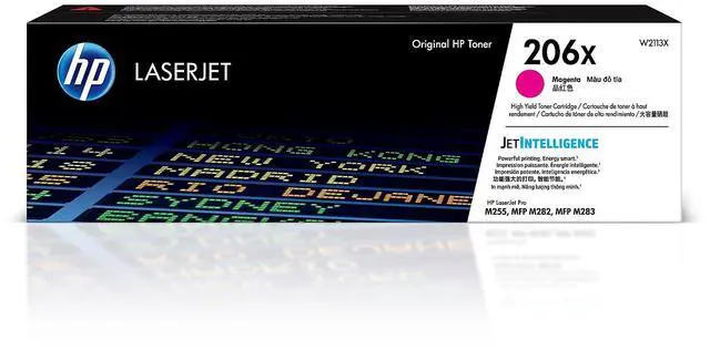 Alt view image 13 of 20 - HP 206X W2113X High Yield Original LaserJet Toner Magenta