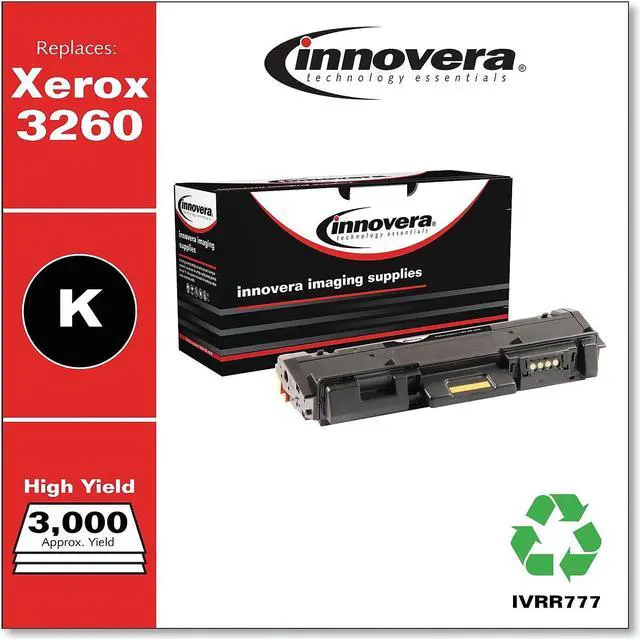 Alt view image 12 of 20 - Innovera ufactured 106R02777 High-Yield Toner 3000 Page-Yield Black R777