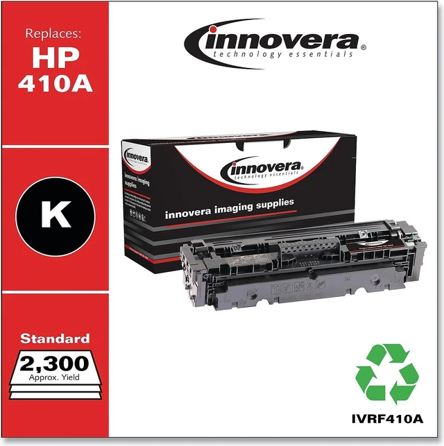 Alt view image 4 of 11 - Innovera ufactured CF410A (410A) Toner 2300 Page-Yield Black