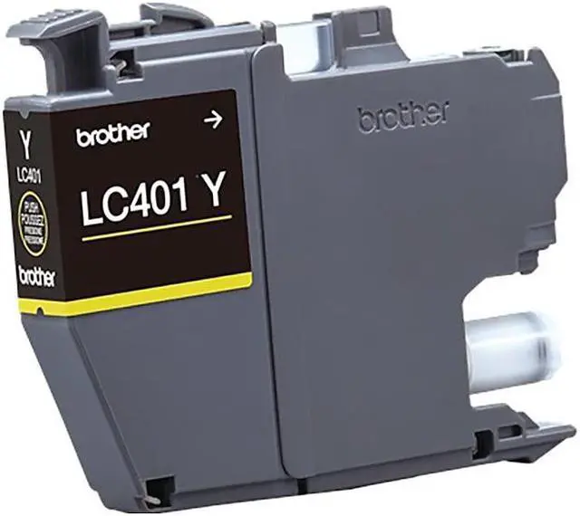 Alt view image 5 of 8 - Brother LC401 Yellow Standard Yield Ink Cartridge Prints Up to 200 Pages (LC401YS)