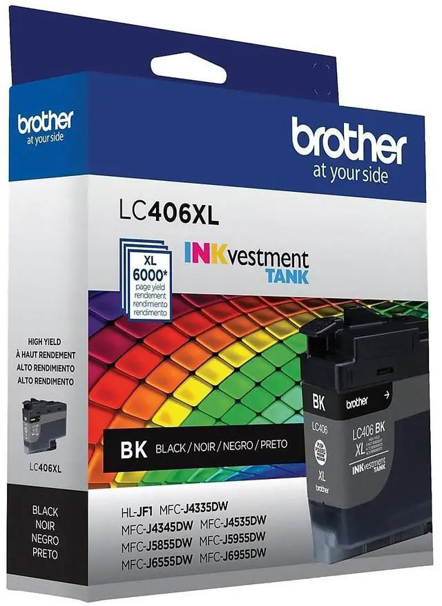 Alt view image 13 of 20 - LC406XLBKS INKvestment High-Yield Ink 6.000 Page-Yield Black