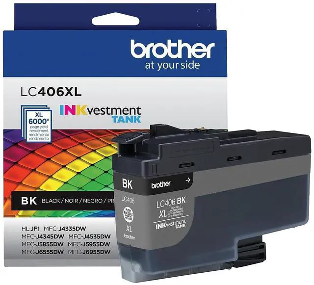 Alt view image 12 of 20 - LC406XLBKS INKvestment High-Yield Ink 6.000 Page-Yield Black