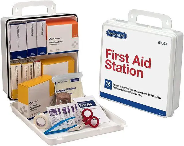 Main image of Physicianscare Office First Aid Kit for Up to 75 people 312 Pieces/Kit 60003
