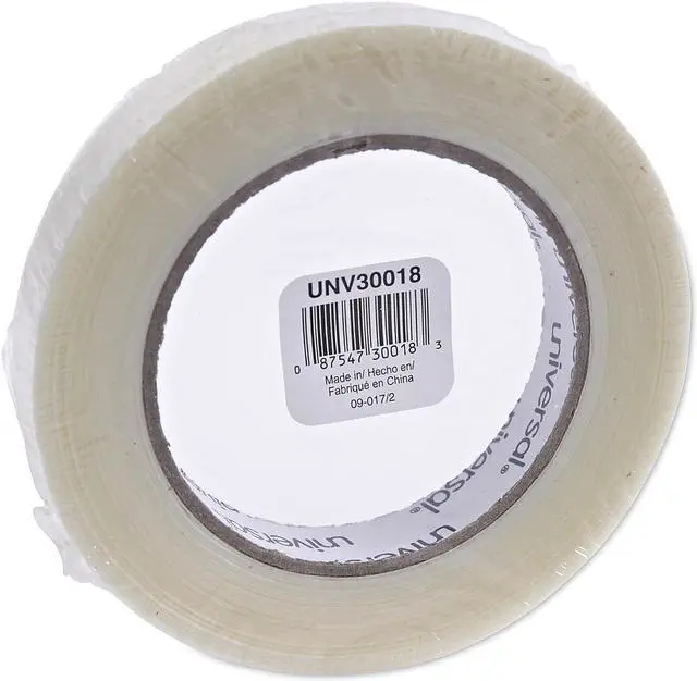 Alt view image 5 of 9 - UNIVERSAL 110# Utility Grade Filament Tape 18mm x 54.8m 3" Core Clear 30018