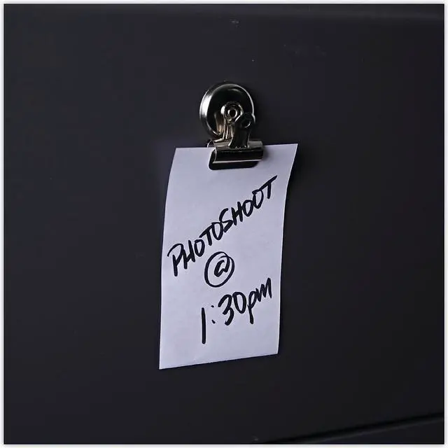 Alt view image 10 of 11 - Universal Bulldog Magnetic Clips Metal 7/16" Capacity 1 1/4" Wide Nickel-Plated 18/PK 31260