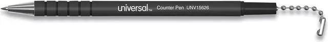 Alt view image 12 of 12 - Universal Counter Pen Black Barrel/Ink Medium 15625