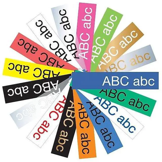 Alt view image 5 of 8 - Brother TZeM851 Black Print on Premium Matte Gold Laminated Tape for P-touch Label Maker, 24 mm (0.94") Wide x 8 m (26.20 ft.) Long