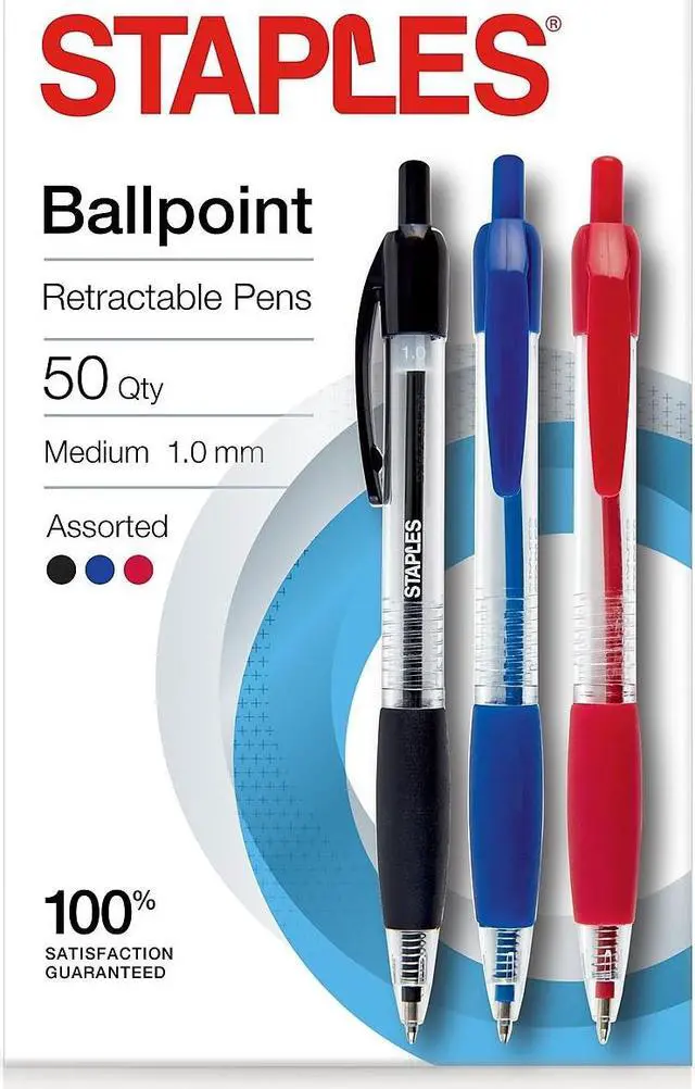 Ink Pens Staples Gel Pen Staples Sonix Retractable Gel-Ink Pens