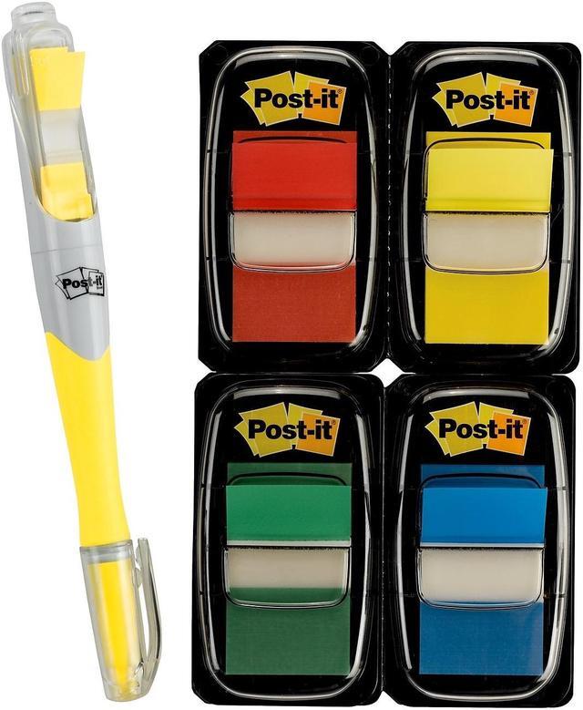 Alt view image 19 of 20 - Post-it Page Flag Value Pack Assorted 200 1" Flags + Highlighter with 50 1/2"