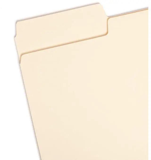 Alt view image 17 of 18 - Smead 15401 - SuperTab Heavyweight Folder, Manila, 1/3 Cut, Legal, 50/BX
