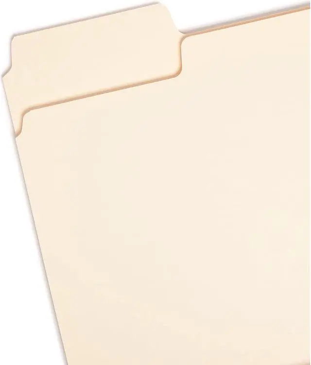 Alt view image 18 of 20 - Smead SuperTab Heavyweight Folder Manila 1/3 Cut Letter 50/BX 10401