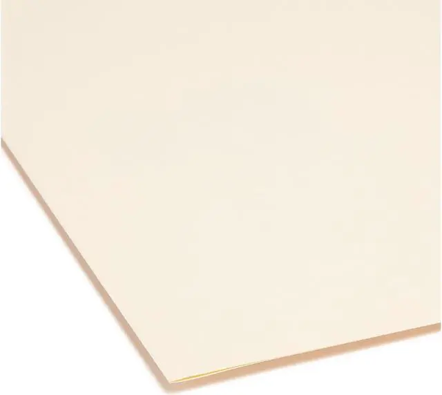 Alt view image 20 of 20 - Smead SuperTab Heavyweight Folder Manila 1/3 Cut Letter 50/BX 10401