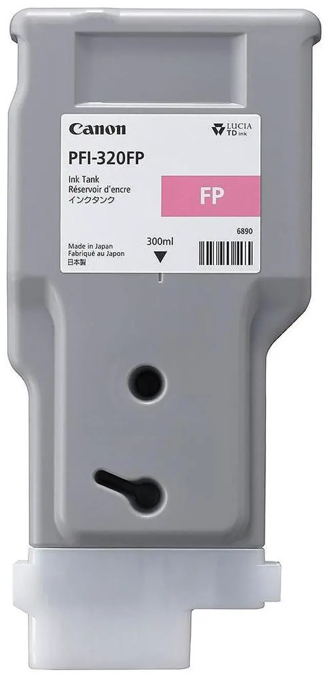 Alt view image 2 of 2 - Canon 3500C001 PFI-320 FP Pigment Ink Tank Fluorescent pink