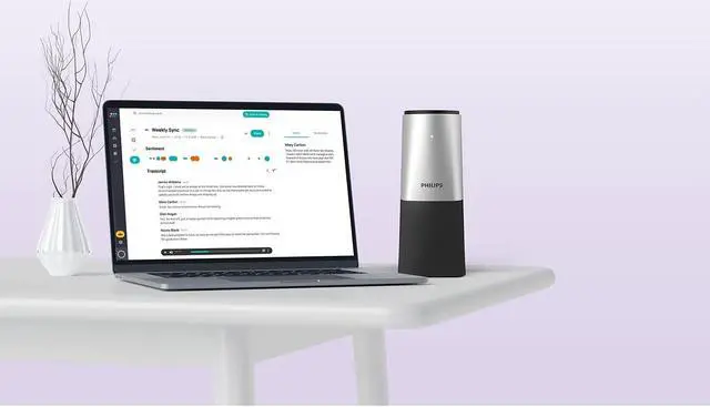 Alt view image 7 of 7 - SmartMeeting PSE0540 Portable Conference Microphone