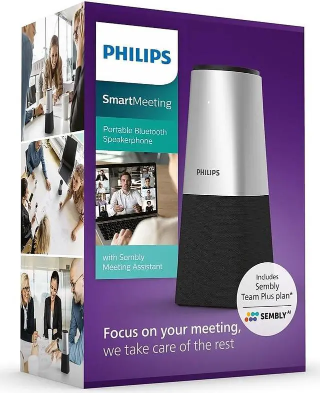 Alt view image 3 of 7 - SmartMeeting PSE0540 Portable Conference Microphone
