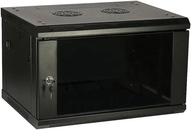 Alt view image 5 of 7 - 4XEM 6U Wall Mount Server Rack Cabinet