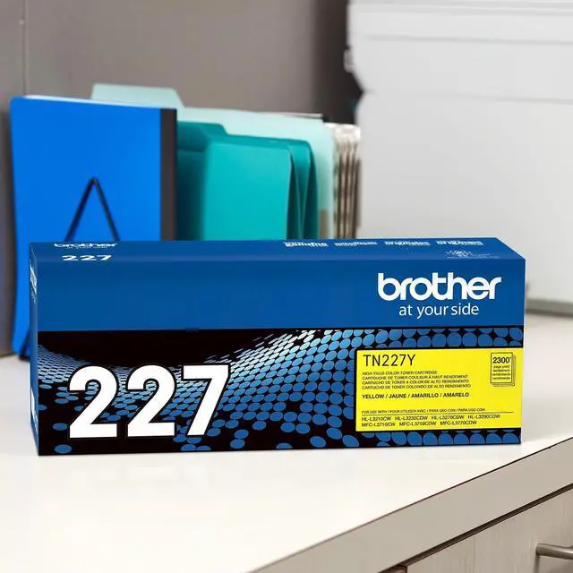 Alt view image 18 of 20 - Brother TN227Y High Yield Toner Cartridge - Yellow