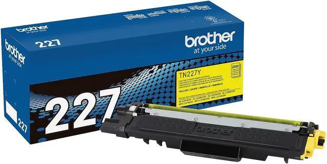 Alt view image 20 of 20 - Brother TN227Y High Yield Toner Cartridge - Yellow