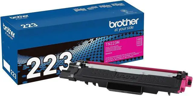 Alt view image 19 of 19 - Brother International - TN223M - Brother Genuine TN-223M Standard Yield Magenta Toner Cartridge - Laser - Standard Yield