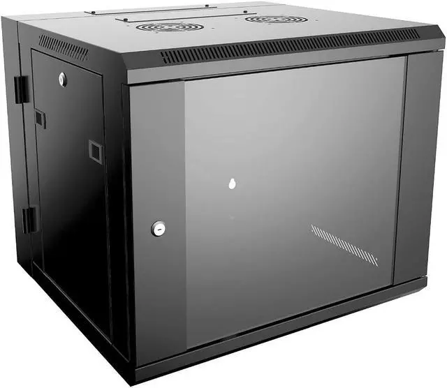 Alt view image 2 of 5 - 4XEM 6U 19" Wall Mount Server Rack Cabinet 24" Deep 4XRACK6UD