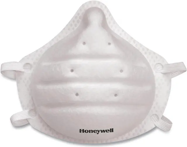 Alt view image 4 of 4 - Honeywell Mask,N95,Disposable,20,Wh DC300N95