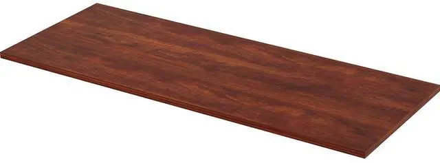Alt view image 3 of 3 - Lorell Height Adj Tabletop 60"x24" Cherry 59634