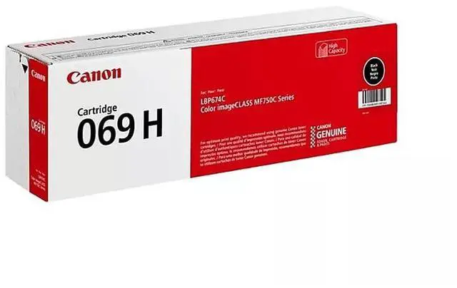 Alt view image 6 of 9 - Canon 069 H Black High Yield Toner Cartridge (5098C001) CNM5098C001