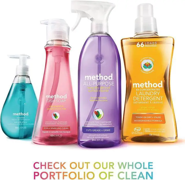 Alt view image 12 of 12 - Method MTH01182CT 28 oz Wood for Good Daily Cleaner - Clear