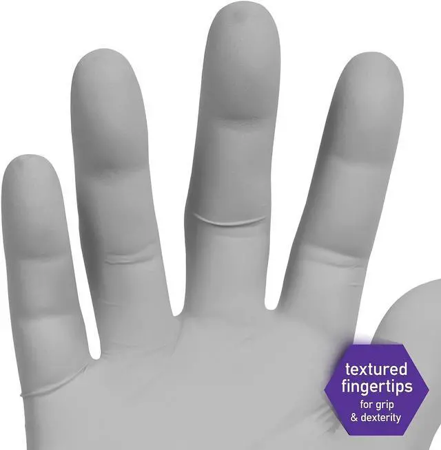 Alt view image 8 of 10 - Kimberly-Clark Professional* STERLING Nitrile Exam Gloves Powder-free Sterling