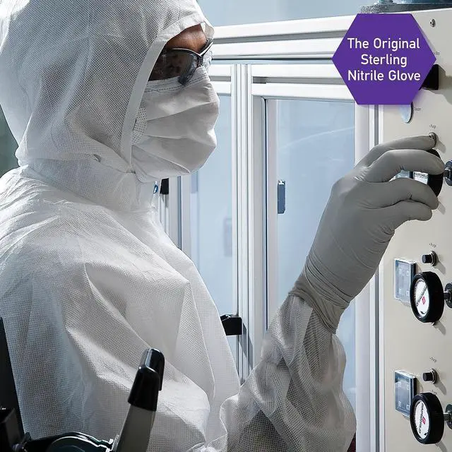 Alt view image 10 of 10 - Kimberly-Clark Professional* STERLING Nitrile Exam Gloves Powder-free Sterling
