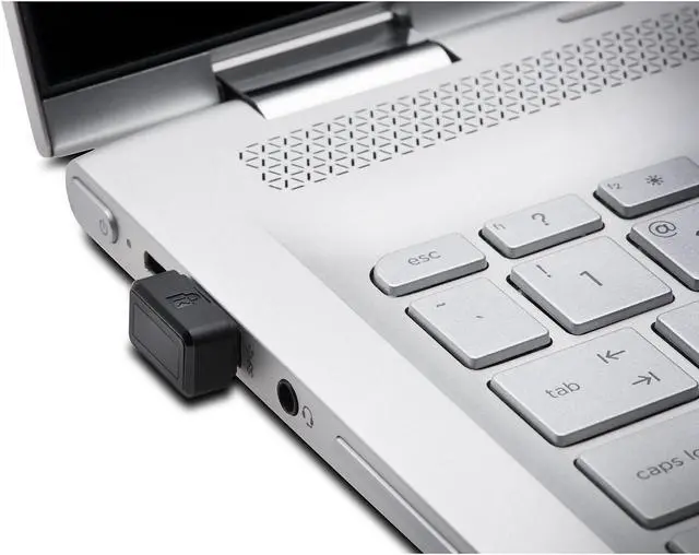 Alt view image 15 of 20 - Kensington K67977WW VeriMark Fingerprint Key for Windows 10 Hello and FIDO U2F Certified, Black