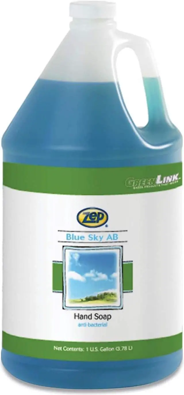 Alt view image 3 of 3 - Blue Sky AB Antibacterial Foam Hand Soap Clean Open Air 1 gal Bottle 332124
