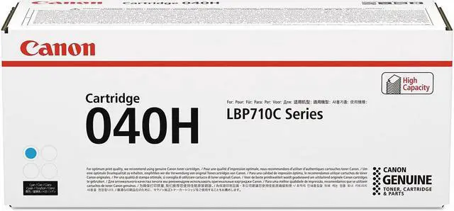 Alt view image 17 of 17 - CRG040 H C. HI CAPACITY CARTRIDGE; 10,000 SHEETS ISO/IEC