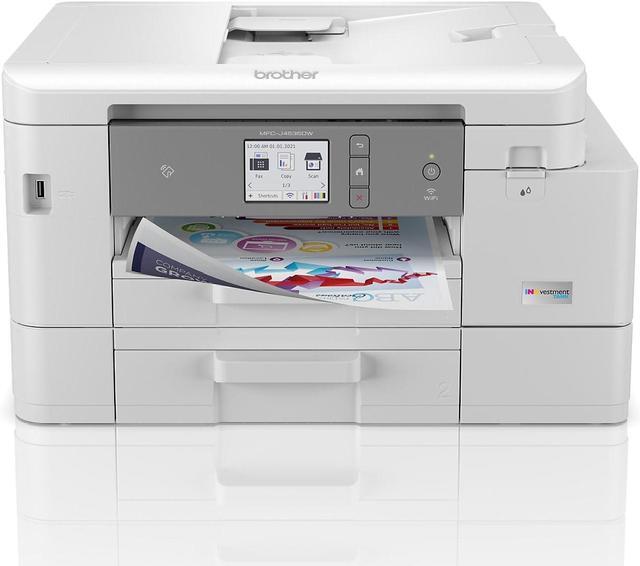 Alt view image 10 of 20 - Brother MFCJ4535DW Up to 20 ppm Black Print Speed Wireless 802.11 b/g/n InkJet MFC / All-In-One Color Printer