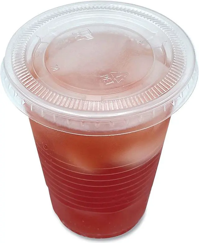 Alt view image 4 of 5 - Boardwalk Souffle/Portion Cup Lids Fits 3.25 oz to 5.5 oz Portion Cups Clear 2 500/Pack PRTLID4